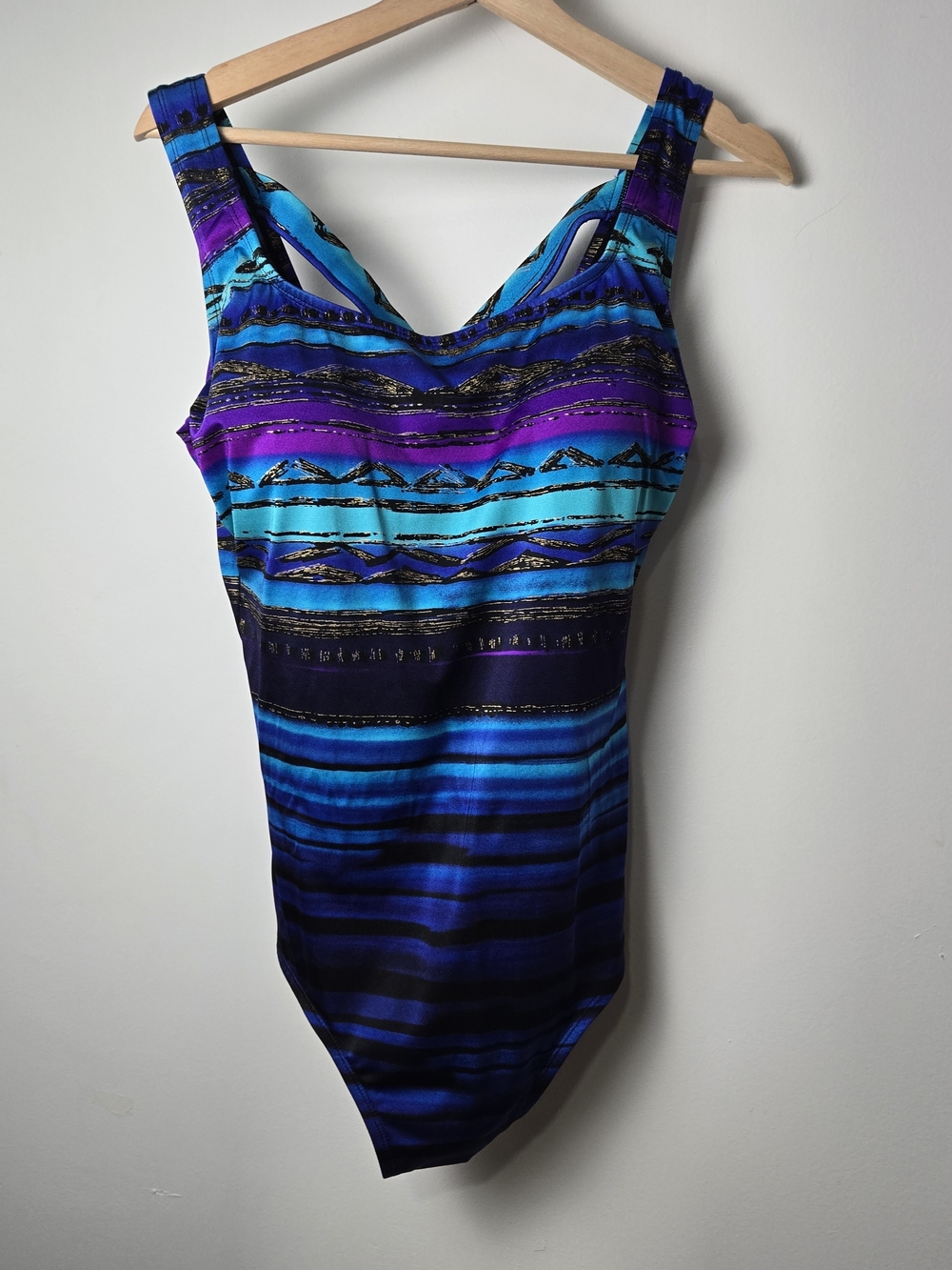 Vintage Longitude Black Women's Garment Swimsuit
